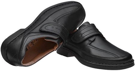 Półbuty JOSEF SEIBEL 38286 23 600 Bradfjord 06 Schwarz K Czarne XXL - zdjęcie 4