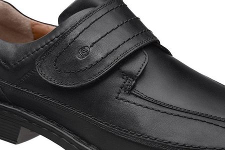 Półbuty JOSEF SEIBEL 38286 23 600 Bradfjord 06 Schwarz K Czarne XXL - zdjęcie 5