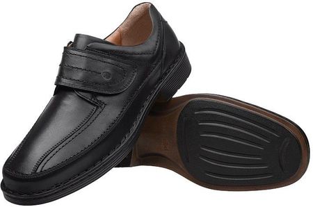 Półbuty JOSEF SEIBEL 38286 23 600 Bradfjord 06 Schwarz K Czarne XXL - zdjęcie 6