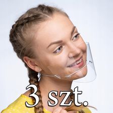 Ranking Maseczka Przyłbica X 3 Szt. Oddychaj Swobodnie! Maski ochronne
