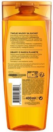 L'Oreal Paris Elseve Magiczna Moc Olejków Szampon Odżywczy Do Włosów Suchych 400 ml - zdjęcie 2