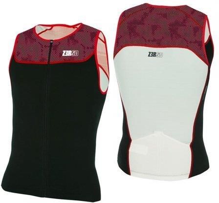Zerod Start Trisinglet Czarno Czerwona - zdjęcie 2