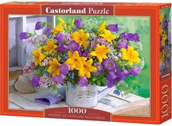 Zdjęcie Castorland Puzzle Bouquet Of Lilies And Bellflowers 1000El. - Sanok