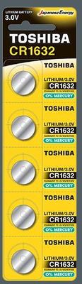 INNY BATERIA LITOWA TOSHIBA CR1632 3V 5 SZT. 08069924 - zdjęcie 3