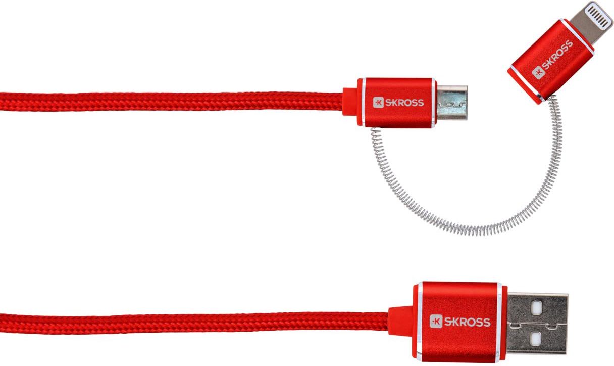 Kabel W Micro Usb Lightning Mfi Red Opinie I Ceny Na Ceneo Pl