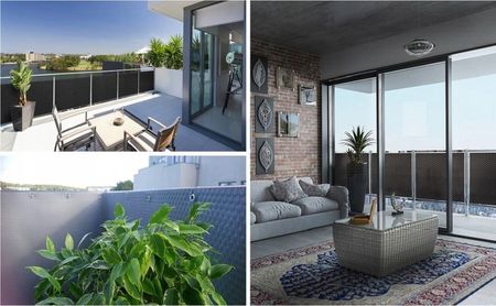 OSŁONA BALKONOWA MATA BALKON TECHNORATTAN 1X4M K1021 - zdjęcie 2