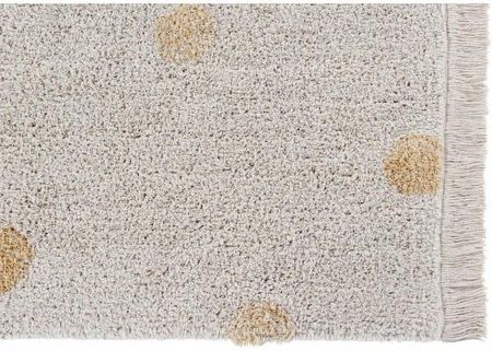120X160CM HIPPY DOTS NATURAL HONEY EKO DYWAN BAWEŁ CHIDOHNY - zdjęcie 2