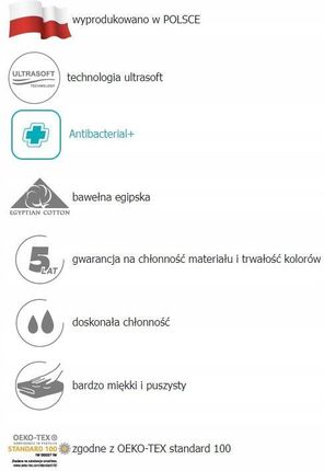 RĘCZNIK PAULO 3 70X140 ZWOLTEX BAWEŁNA EGIPSKA 8587587 - zdjęcie 2
