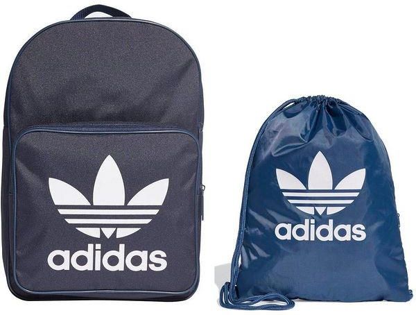 Plecak Adidas Originals Classic Trefoil Worek Gymsack Granatowy