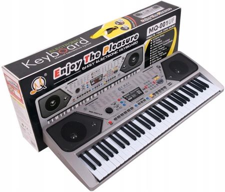 Keyboard Organy Pianino Usb Mp3 Radio Mikrofonem - zdjęcie 5
