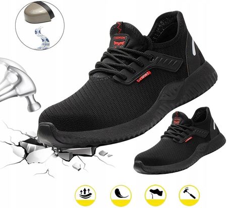 Buty Ochronne Noski Bhp Robocze Rozm. 41 Półbuty - zdjęcie 2