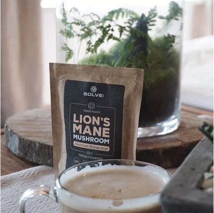 Lion's Mane (Soplówka jeżowata) 10:1 Mushroom Powder 30g - zdjęcie 4