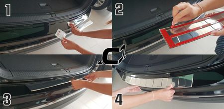 CRONI NAKŁADKA NA ZDERZAK VW PASSAT B5 FL 00-05 - zdjęcie 3
