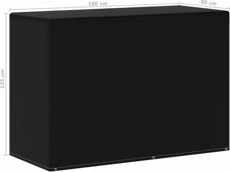 POKROWIEC NA MEBLE OGRODOWE, 6 OCZEK, 180 X 80 X 1 48643 - zdjęcie 3