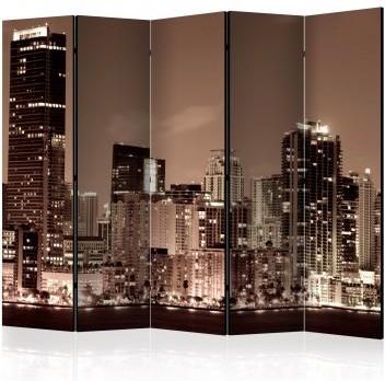 Artgeist Parawan Cz Ciowy Nocne Ycie W Miami Ii Room Dividers