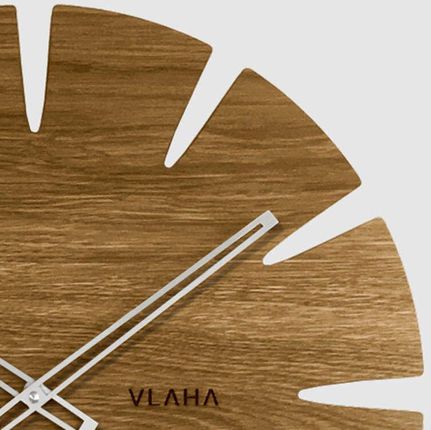 Vlaha Drewniany Dębowy Zegar Ścienny 45Cm (VCT1031) - zdjęcie 3