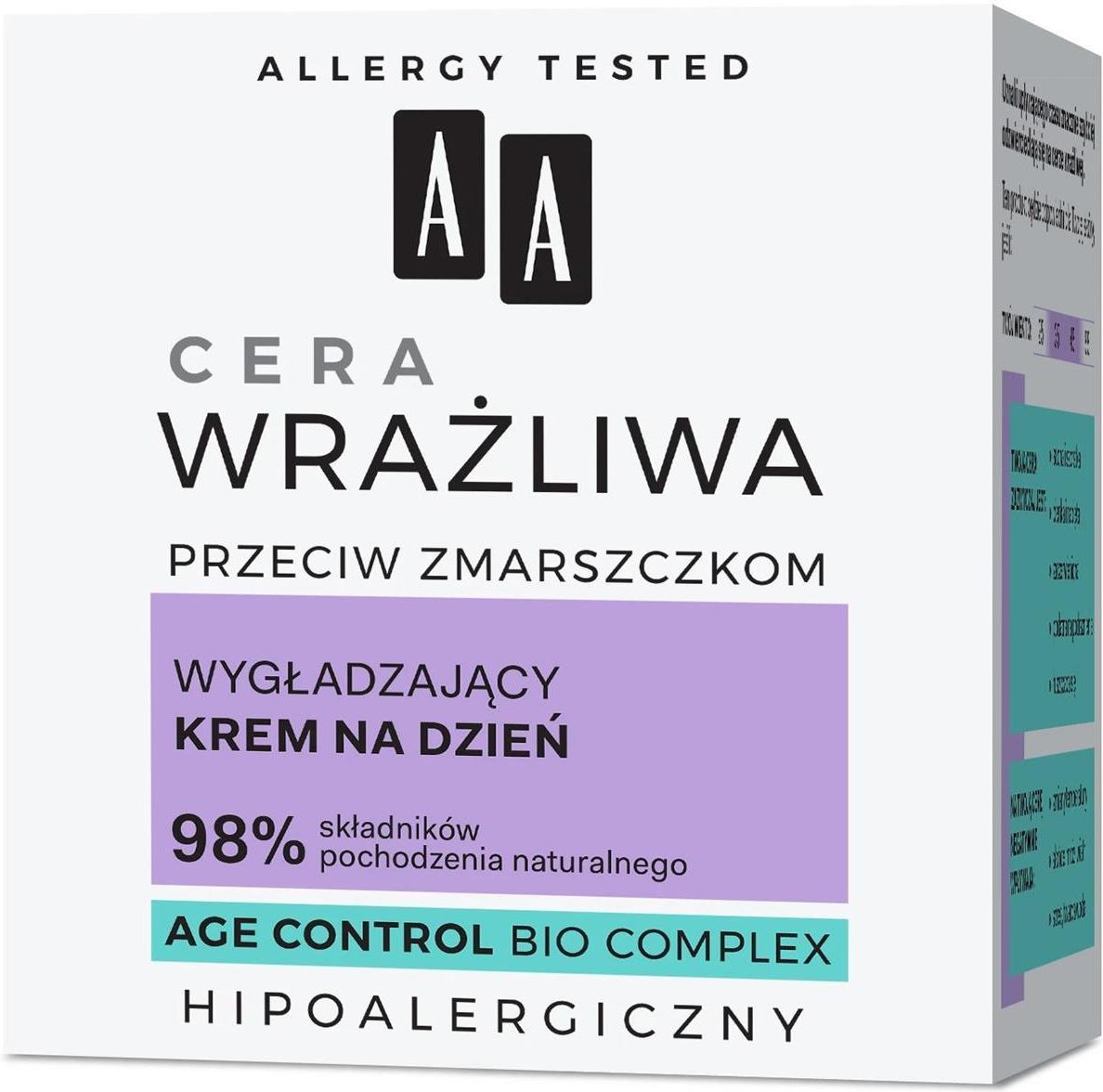 Krem Do Twarzy Krem Aa Cera Wra Liwa Przeciw Zmarszczkom Wyg Adzaj Cy