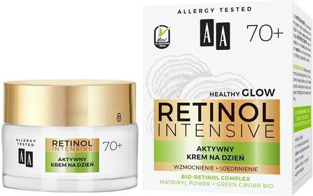 Krem AA Retinol Intensive 70+ aktywny wzmocnienie+ujędrnienie na dzień 50ml - zdjęcie 5