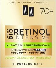 Zdjęcie Krem AA Retinol Intensive 70+ intensywny odbudowa+odżywienie na noc 50ml - Trzebiatów