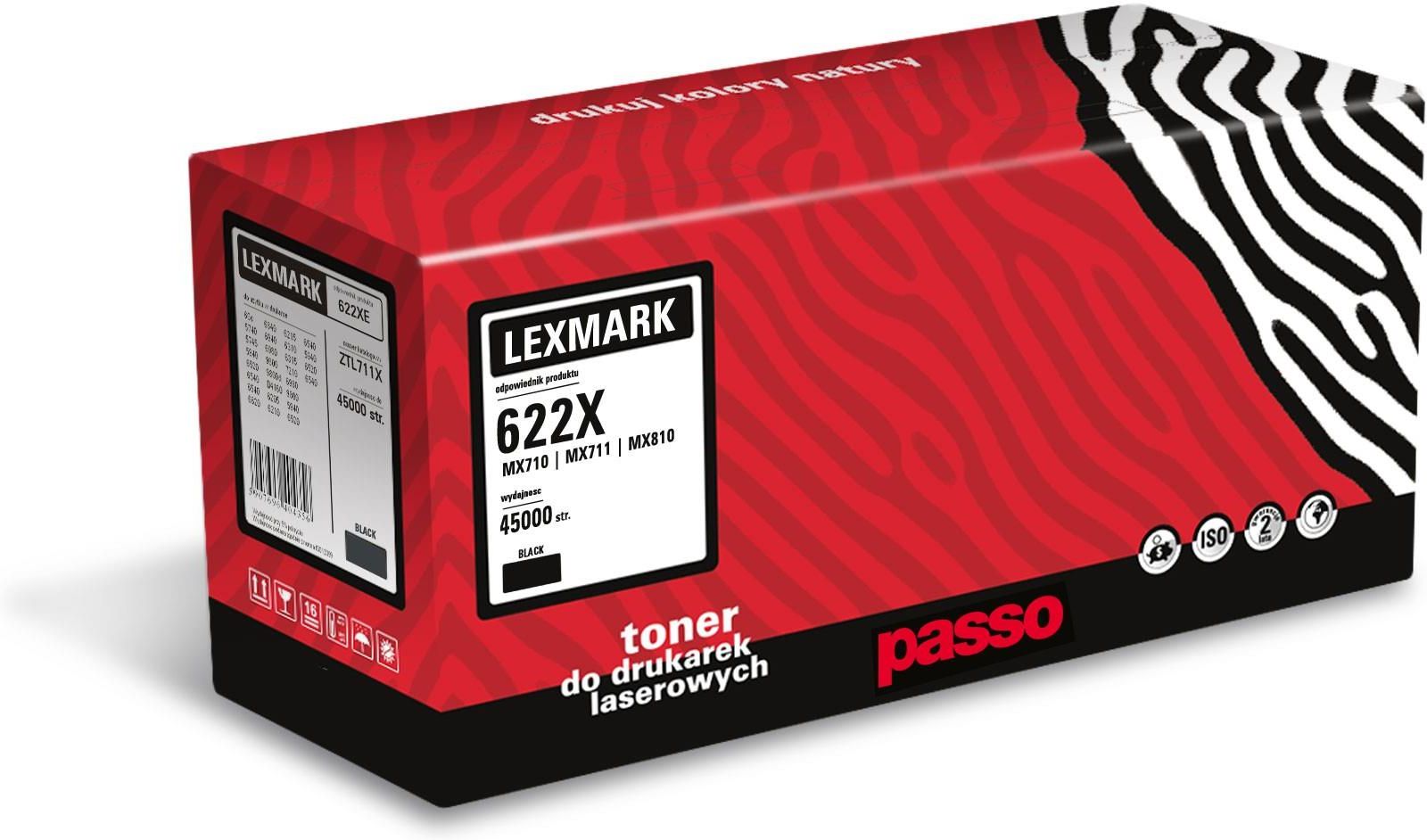 Passo Toner Do Lexmark Mx Mx Mx Mx Mx Black