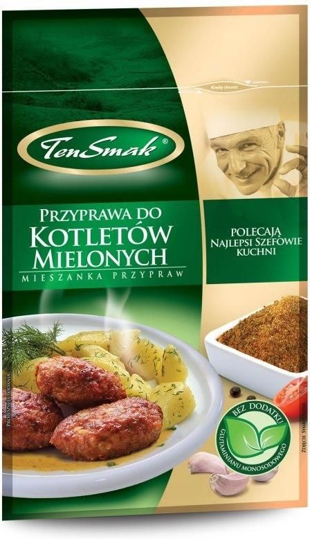 Przyprawa Do Kotlet W Mielonych G Tensmak Ceny I Opinie Ceneo Pl