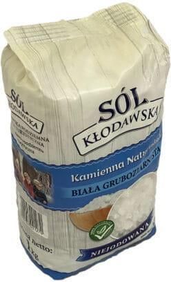 Sól Kłodawska Biała Kamienna Gruboziarnista 1Kg - zdjęcie 2