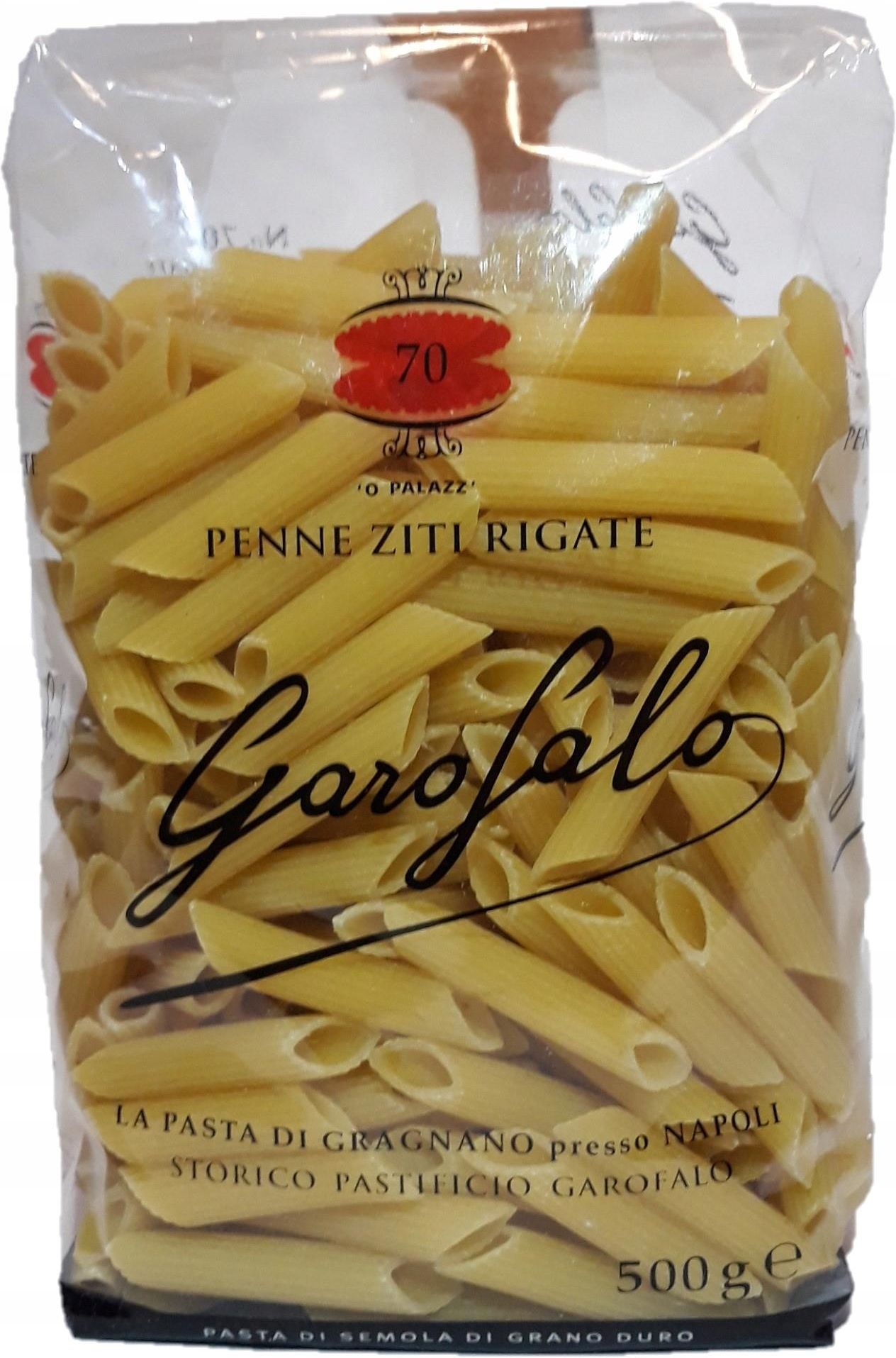 W Oski Makaron Garofalo Penne Ziti Rigate No Ceny I Opinie Ceneo Pl