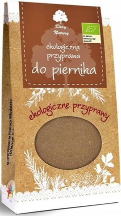 Dary Natury Przyprawa do piernika 60g Bio - zdjęcie 2