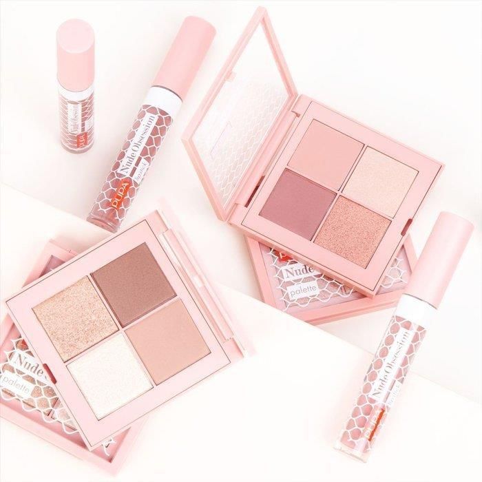 Pupa Milano Nude Obsession Paleta Cieni Do Powiek 001 Rosy Nude