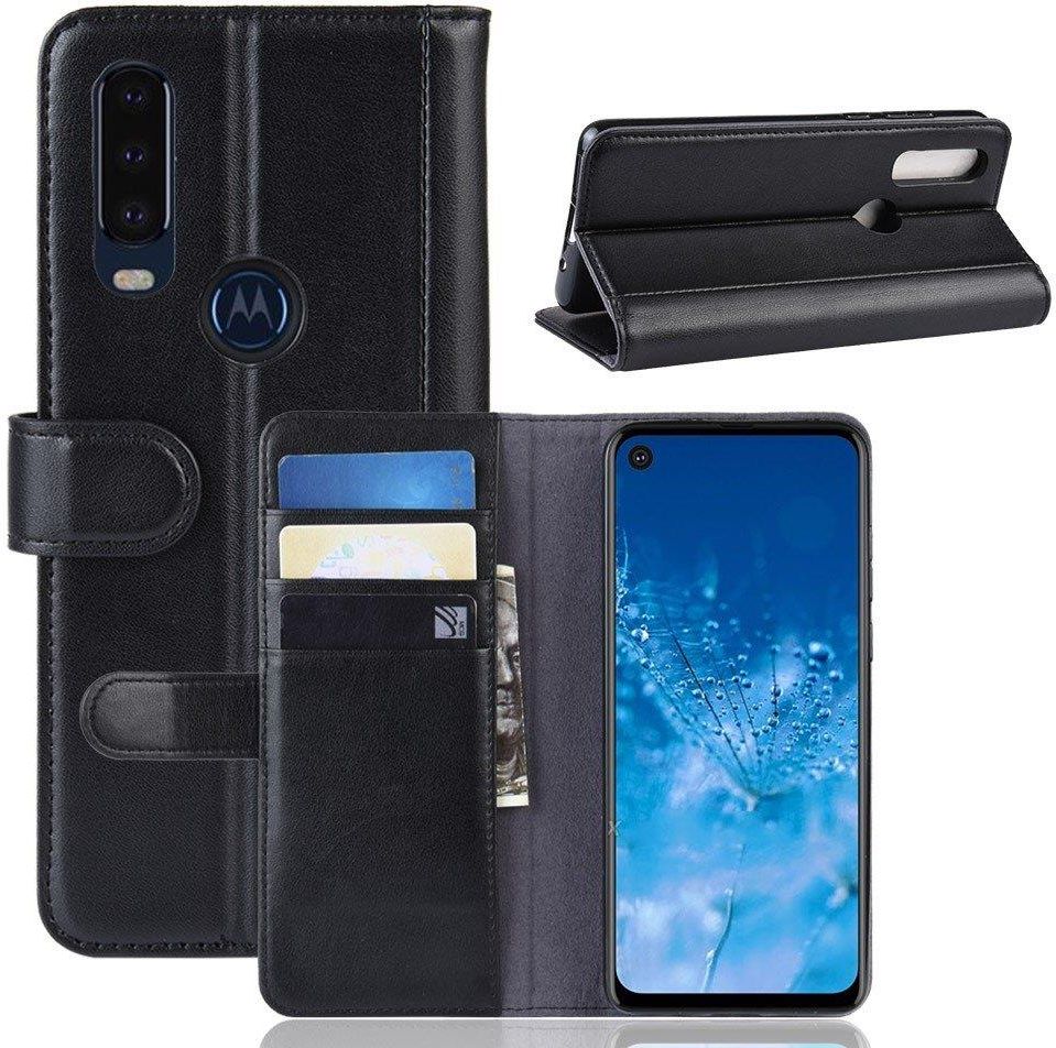 Xgsm Sk Rzane Etui Z Klapk Portfel Do Motorola One Action Black Etui