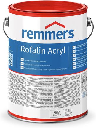 Remmers Rofalin Acryl Farba Do Drewna Biała 20L - zdjęcie 3