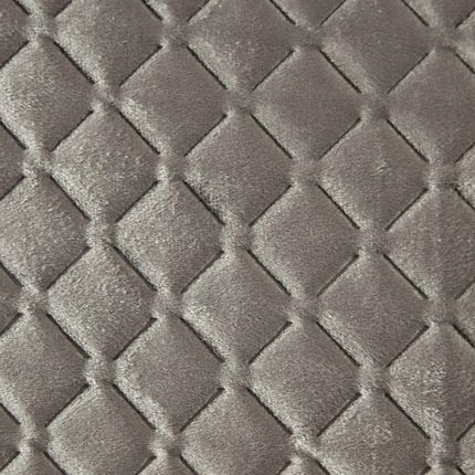 BEŻOWA NARZUTA DO SYPIALNI PIKOWANA 220X240 VELVET - zdjęcie 3