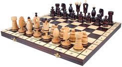 Sunrise Chess&Games Szachy Królewskie Duże Inkrustowane 500x250x60mm