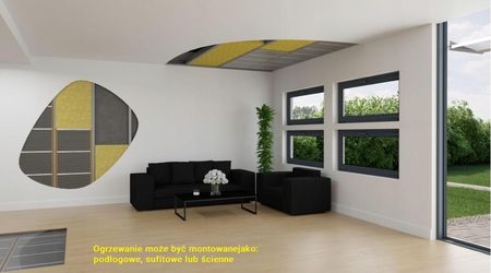 Zestaw Folia Mata Grzewcza Podczerwień 140W -24m² - zdjęcie 3