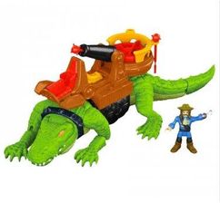 Zdjęcie Fisher-Price Imaginext Kroczący Krokodyl i Pirat Hak DHH63 - Radom