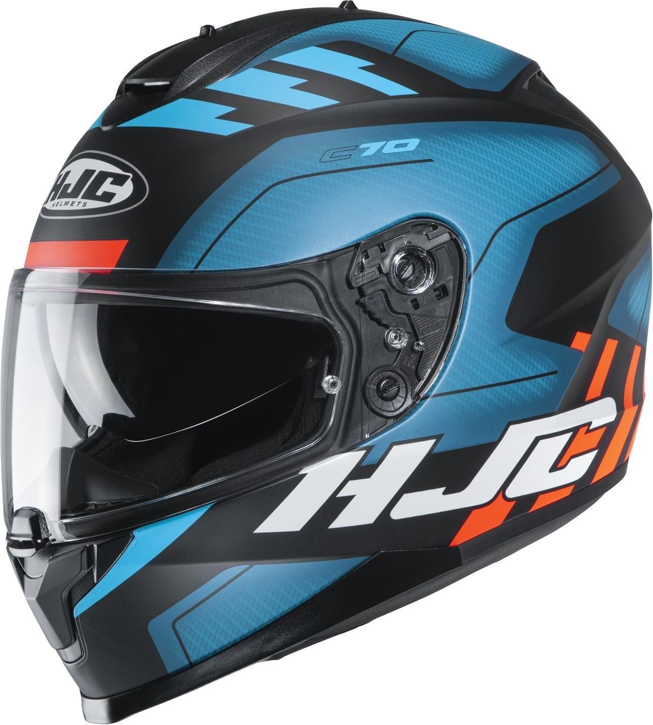 Kask motocyklowy Hjc Kask Integralny C70 Koro L pomarańczowy Opinie i