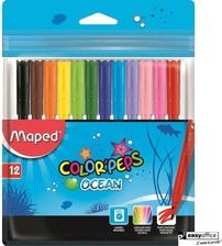 Zdjęcie Maped Flamastry Colorpeps Ocean 12 Kolorów - Krapkowice