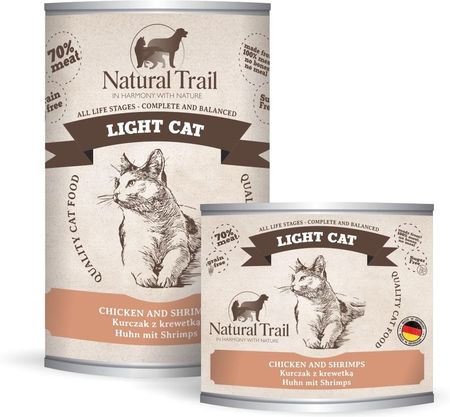 Natural Trail Kot Light Cat Sterilized 200G - zdjęcie 2