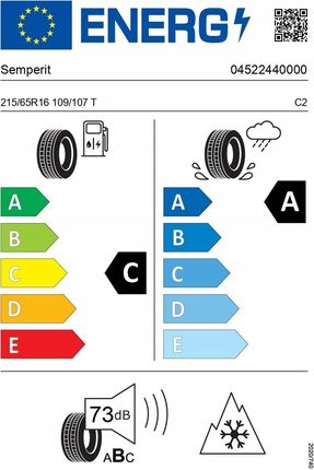 Semperit VAN-ALLSEASON 215/65 R16 109 T C - zdjęcie 3