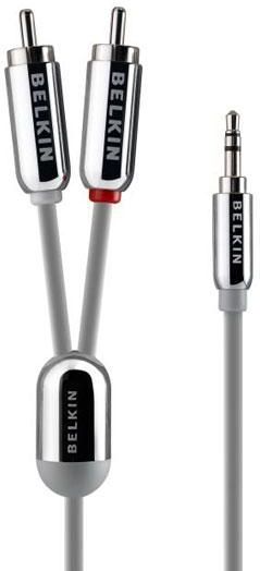 BELKIN Kabel audio mini jack Stereo 3 5 mm RCA męski 2 1m