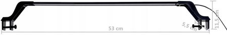 M8N LAMPA LED DO AKWARIUM, Z ZACISKAMI, 55-70 CM 8719883587738 - zdjęcie 2