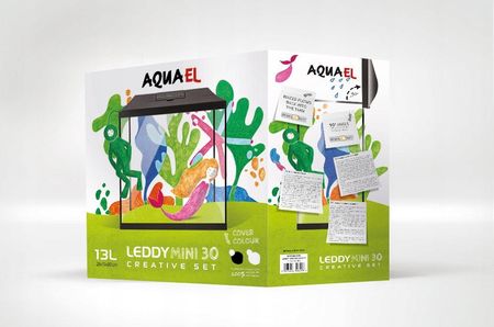 AQUAEL LEDDY MINI CREATIVE SET 30 ZESTAW AKWARIOWY - zdjęcie 3