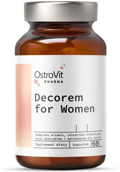 Ostrovit Pharma Decorem For Women Caps Opinie I Ceny Na Ceneo Pl