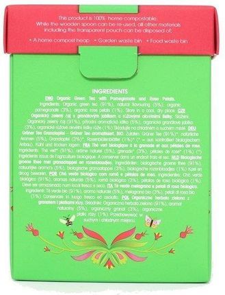 English Tea Shop - Zielona herbata Green Tea & Pomegranate 80g - zdjęcie 2