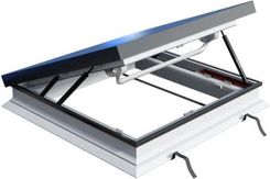 Zdjęcie Okpol Okno Wyłazowe Do Płaskiego Dachu Pgm A1 100X100 - Oświęcim