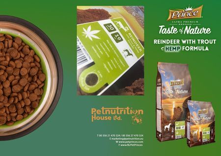 Taste Of Nature Z Reniferem/Konopią 4Kg - zdjęcie 3