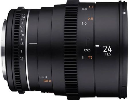 Samyang 24mm T1.5 VDSLR MK2 Canon EF - zdjęcie 2