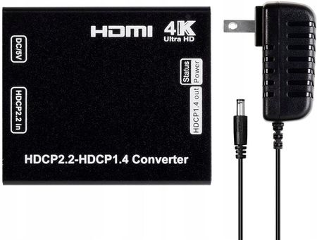 Konwerter HDCP2.2 do HDCP1.4 Spacetronik SP-H22H14 - zdjęcie 2