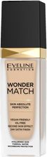 Eveline Wonder Match Luksusowy Podkład Dopasowujący Się 10 Light Vanilla 30 ml