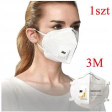 Ranking Maska 3M Ffp3 9001V Maseczka Ochronna Antywirusowa Maski ochronne